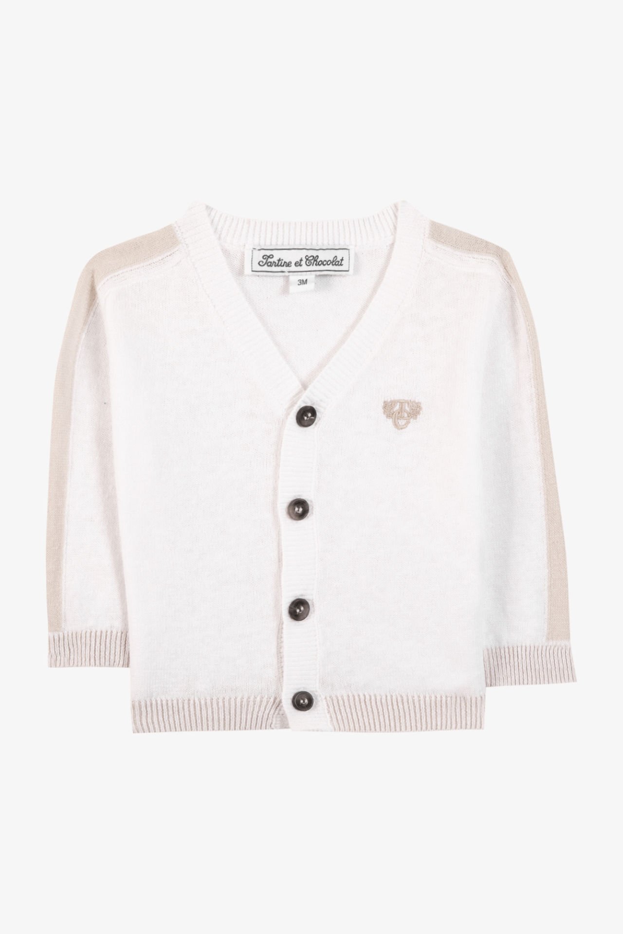 Erkek Bebek Keten Hırka