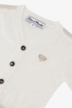 Erkek Bebek Keten Hırka