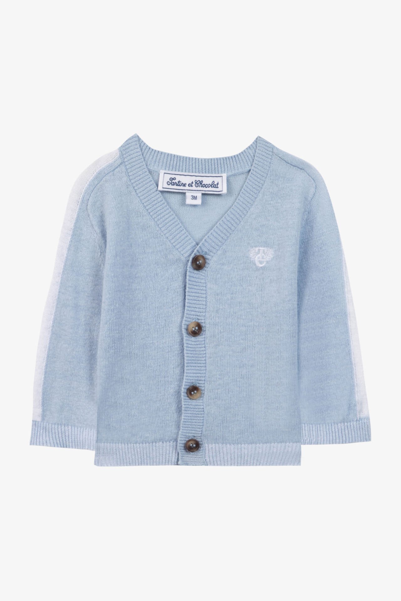 Erkek Bebek Keten Hırka