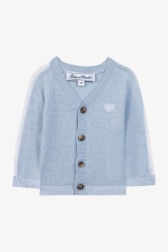 Erkek Bebek Keten Hırka