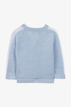 Erkek Bebek Keten Hırka