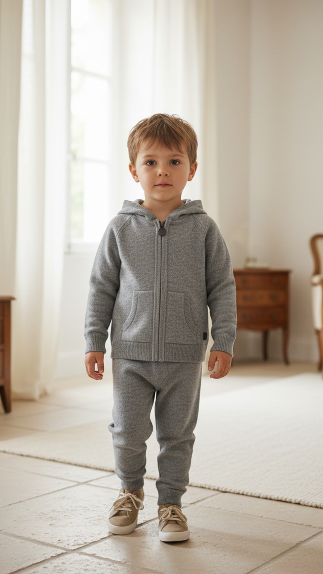 Erkek Çocuk Yün Jogging