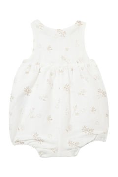 Kız Bebek Şortlu Kısa Tulum