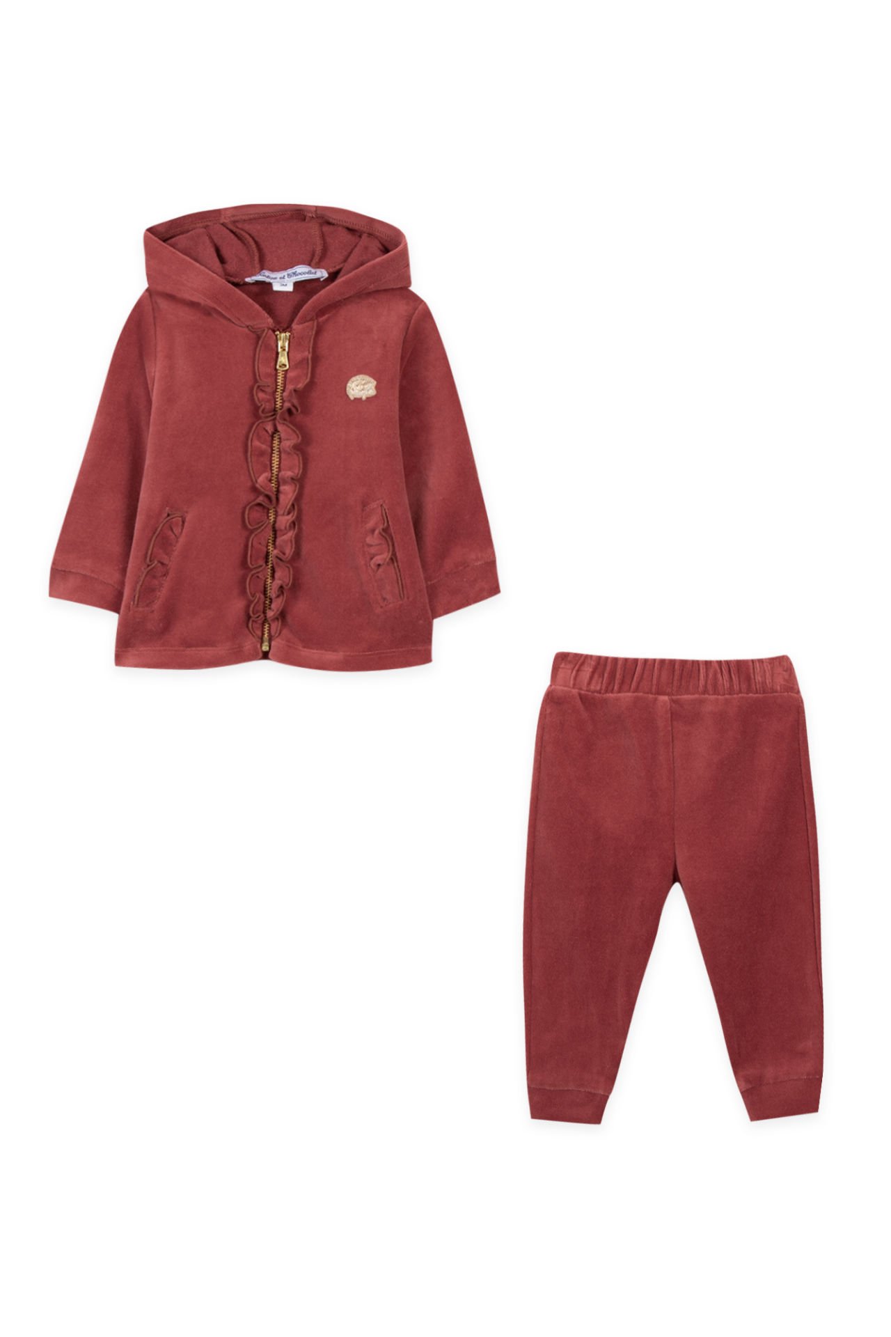 Kız Bebek Kadife Jogging