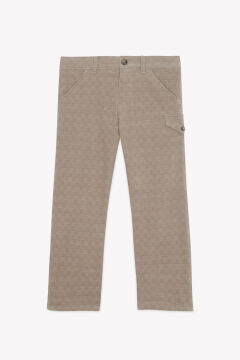 Erkek Çocuk Kareli Pantalon
