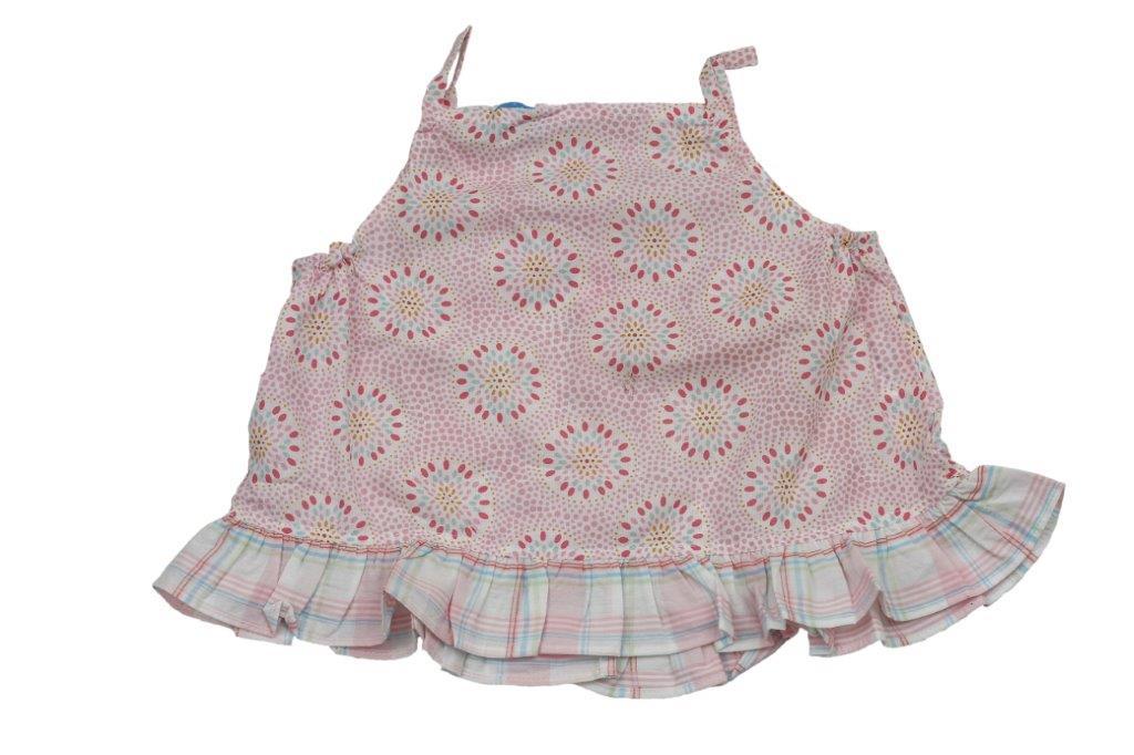 Kız Bebek Askılı Bluz