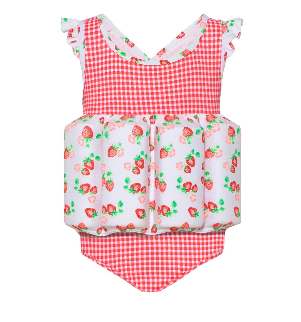 Kız Çocuk Yüzme Öğreten Mayo