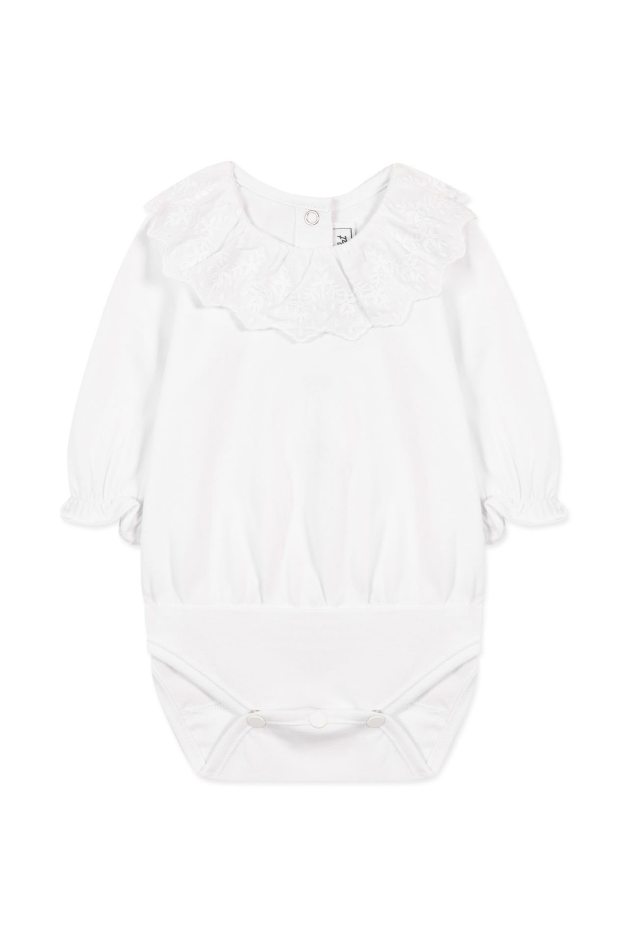 Kız Bebek Dantel Yakalı Body