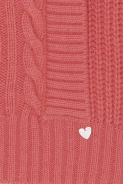 Kız Çocuk Saç Örgülü Kazak