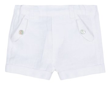 Erkek Bebek Keten Şort