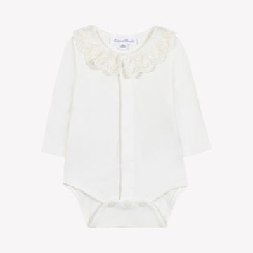 Kız Bebek Dantel Yakalı Body