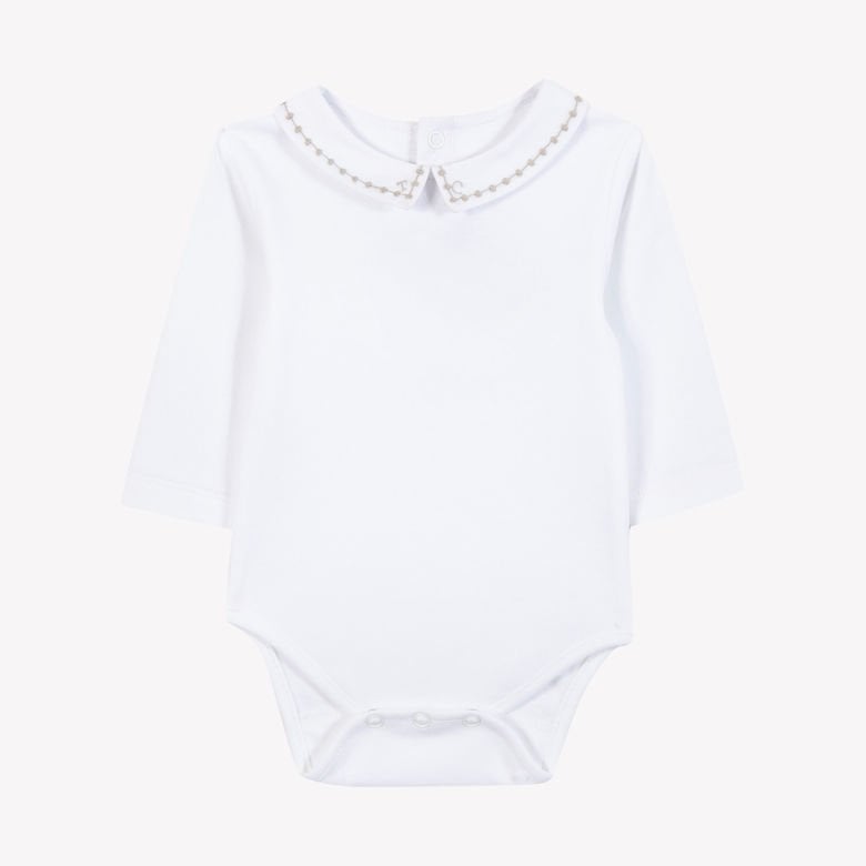 Erkek Bebek Yakası Nakışlı Ceremonie Body