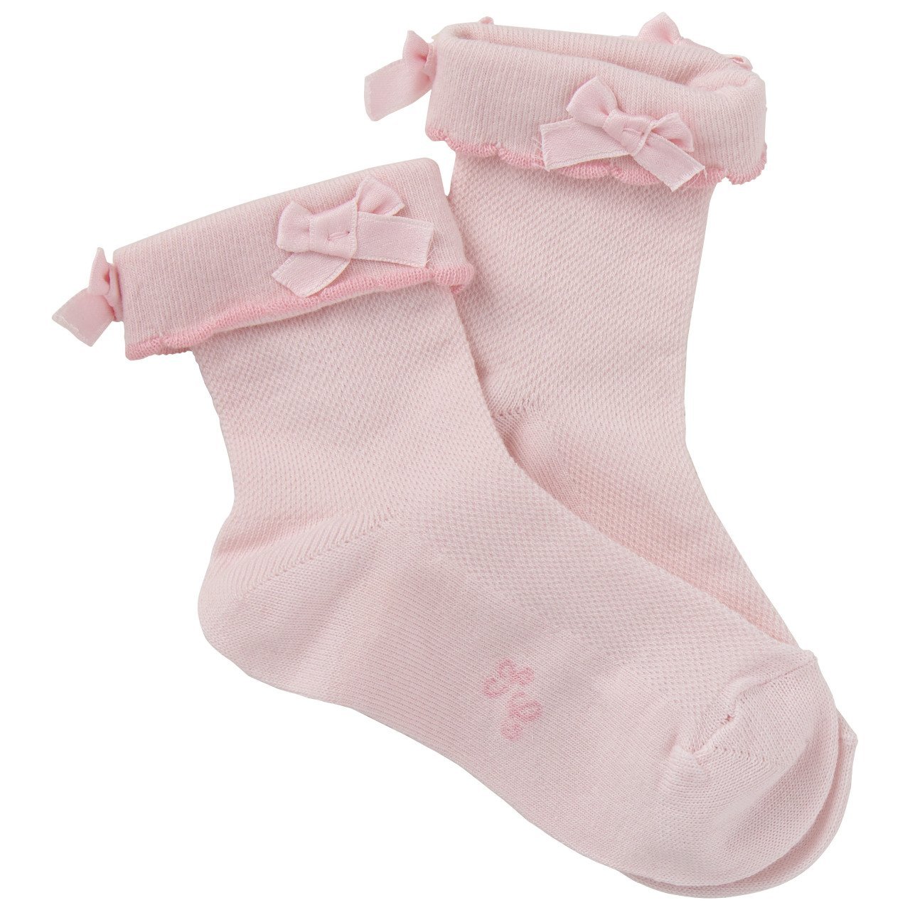 Kız Çocuk Bileği Fiyonklu Kısa Çorap