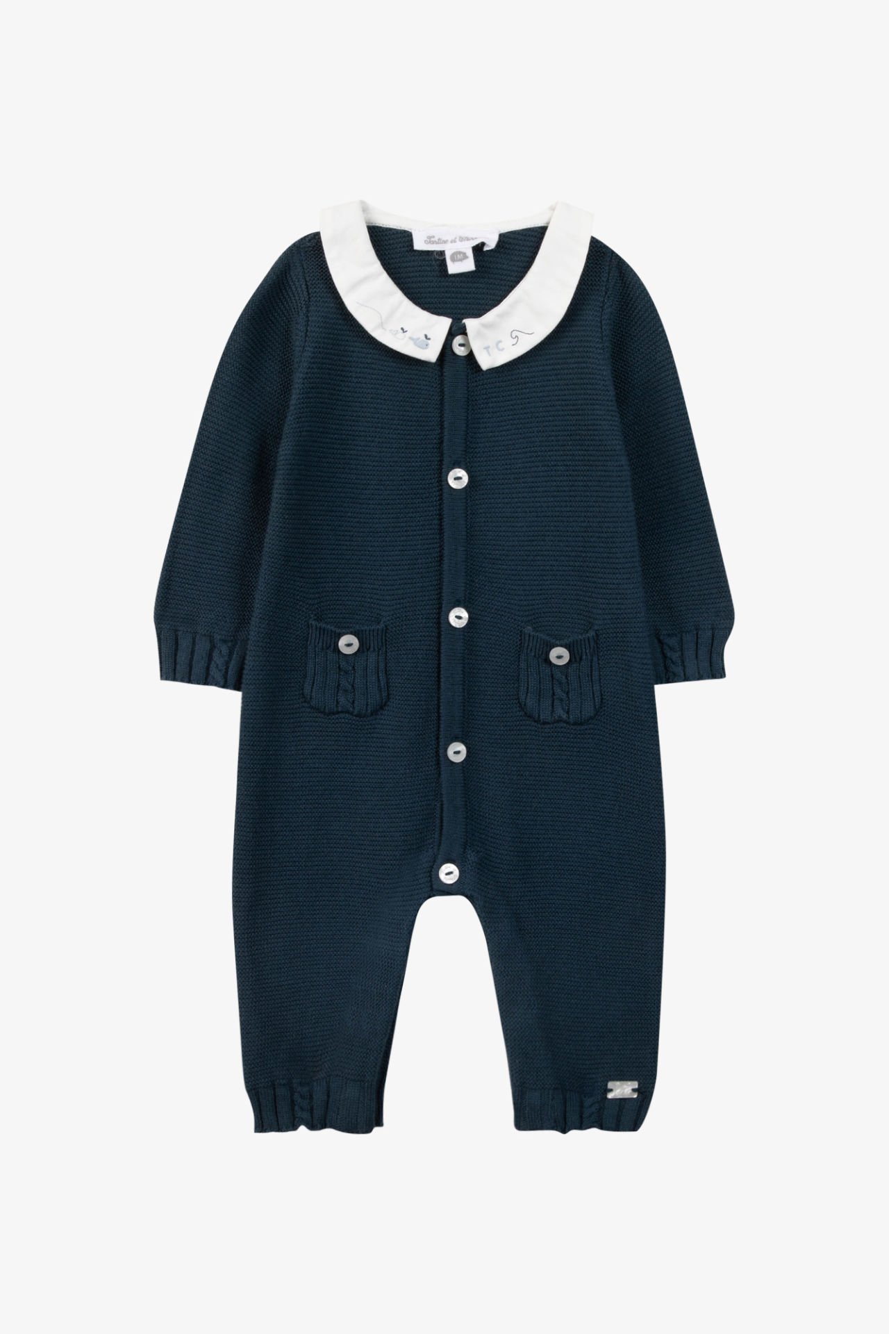 Erkek Bebek Triko Combilong