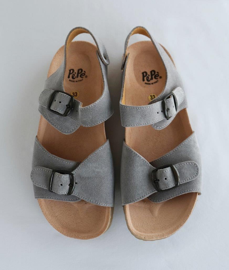 Unisex Çocuk Güderi Sandalet