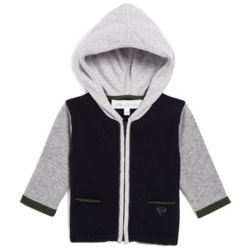 Erkek Bebek Fermuarlı Hırka