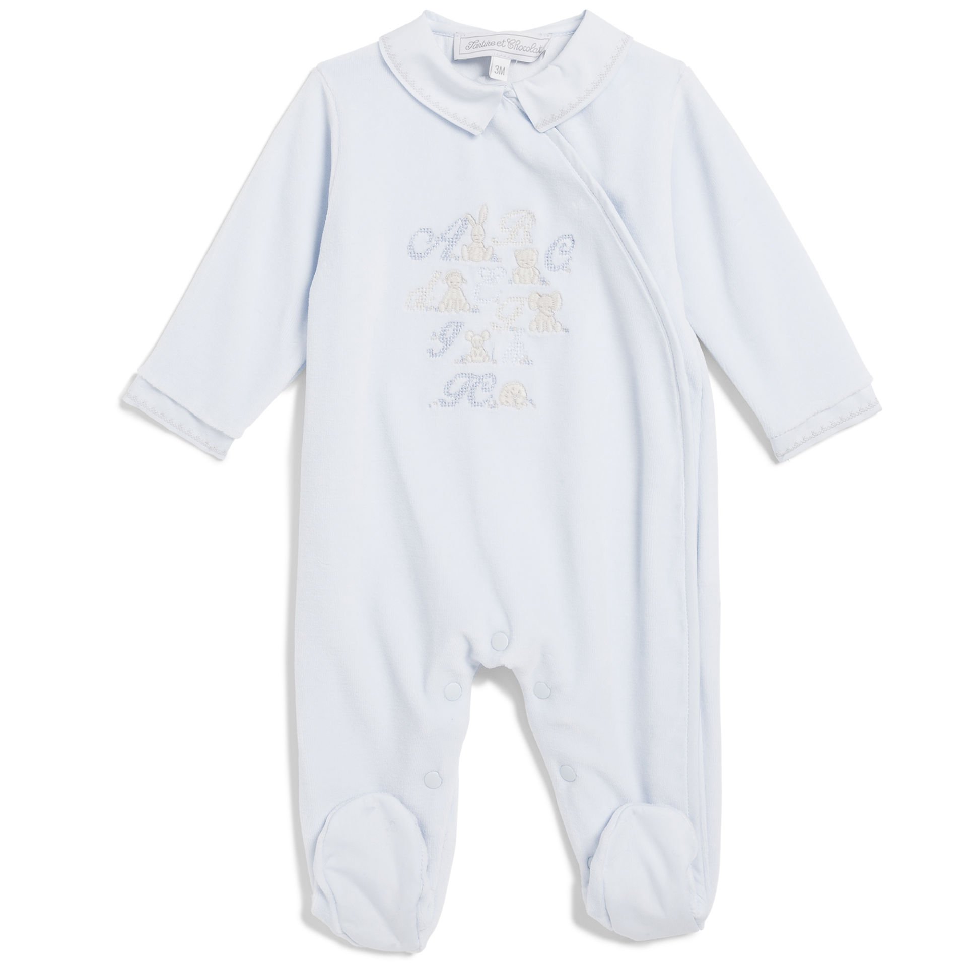 Erkek Bebek Yandan Açılan Kadife Tulum