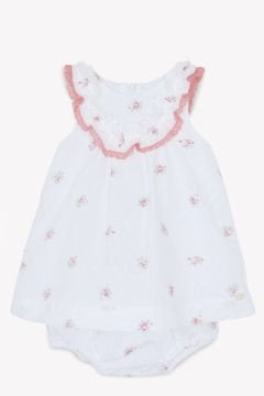 Kız Bebek Tunik + Bloomer Set