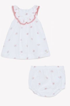 Kız Bebek Tunik + Bloomer Set