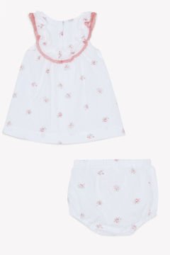 Kız Bebek Tunik + Bloomer Set