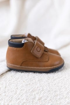 Erkek Bebek Cırtcırtlı Deri Bot