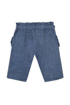 Kız Bebek Keten Pantalon