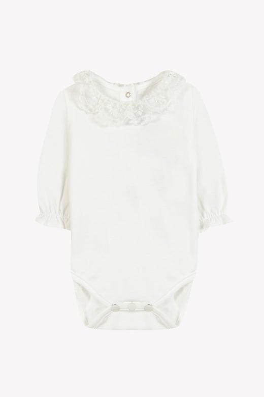 Kız Bebek Dantel Yakalı Body