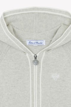 Erkek Çocuk Kapüşonlu Triko Hırka