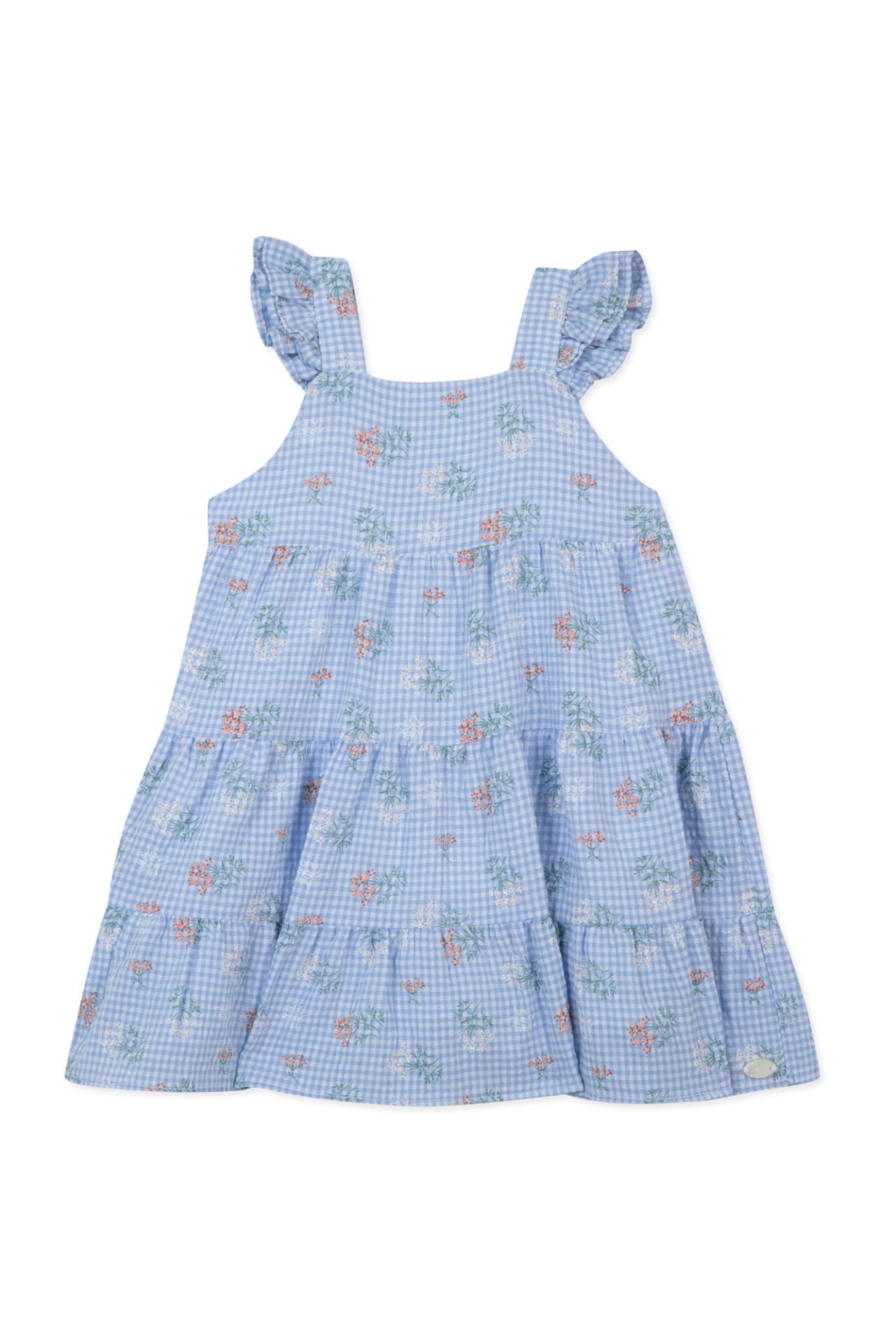 Kız Bebek Askılı Elbise