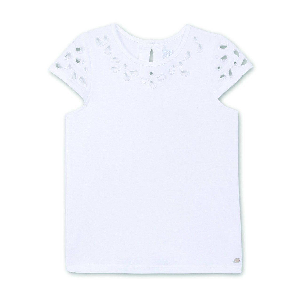 Kız Çocuk T-shirt Beyaz