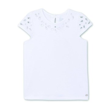 Kız Çocuk T-shirt Beyaz