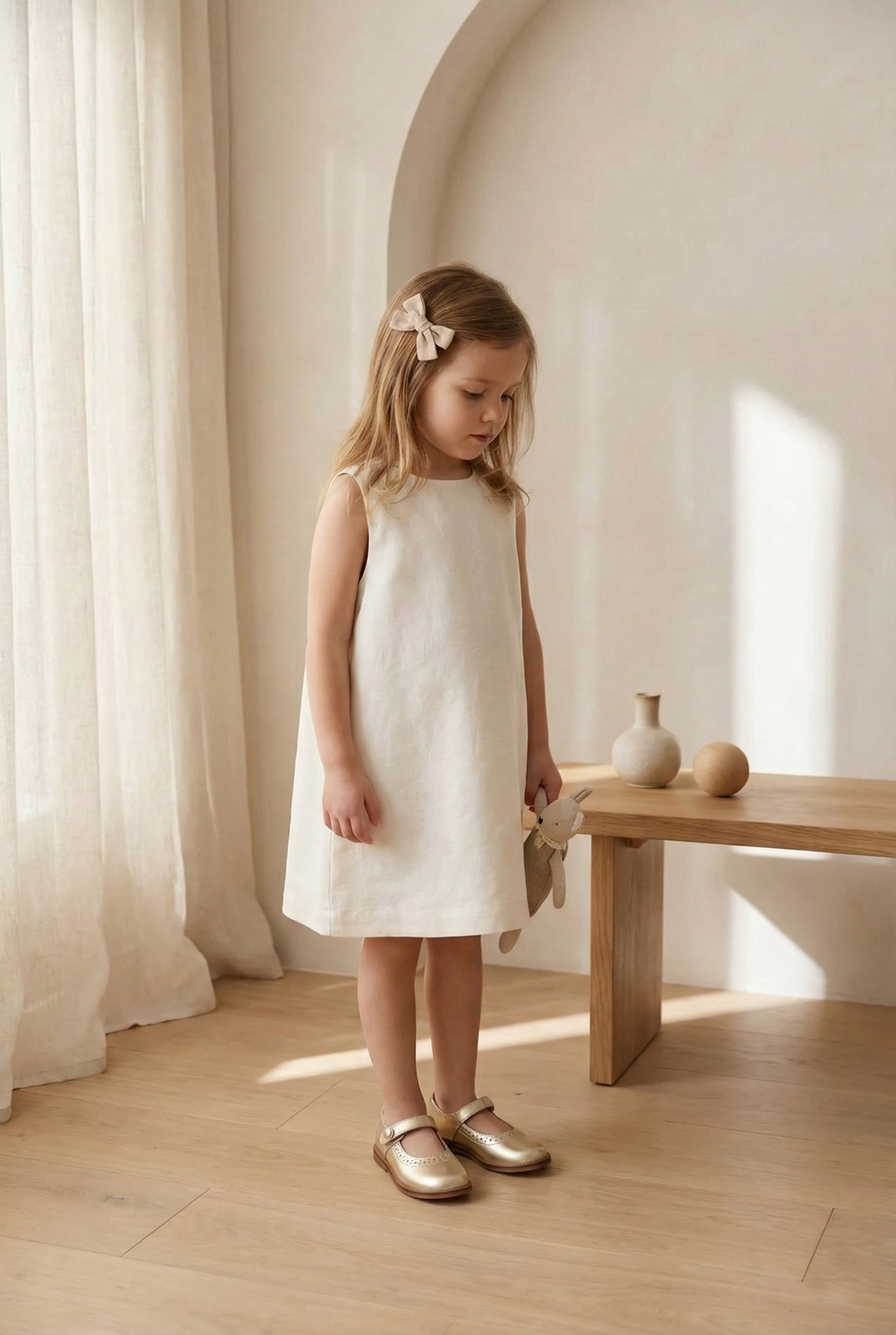 Kız Çocuk Tokalı Ayakkabı