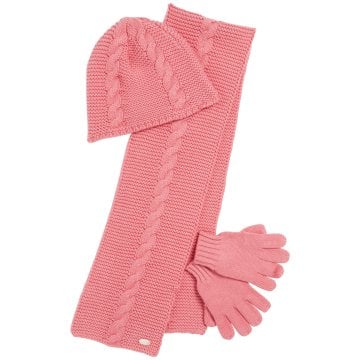 Kız Çocuk Şapka Atkı Set