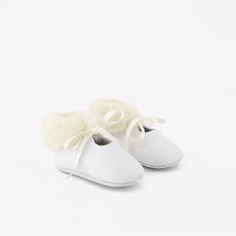 Kız Bebek Muflonlu Nubuk Patik