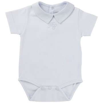 Erkek Bebek Keten Yakalı Ceremonie Body
