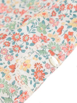 Kız Bebek Çiçek Desenli Pantalon