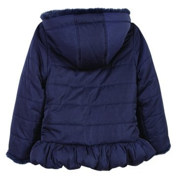 Kız Çocuk Çift Taraflı Dudun Mont