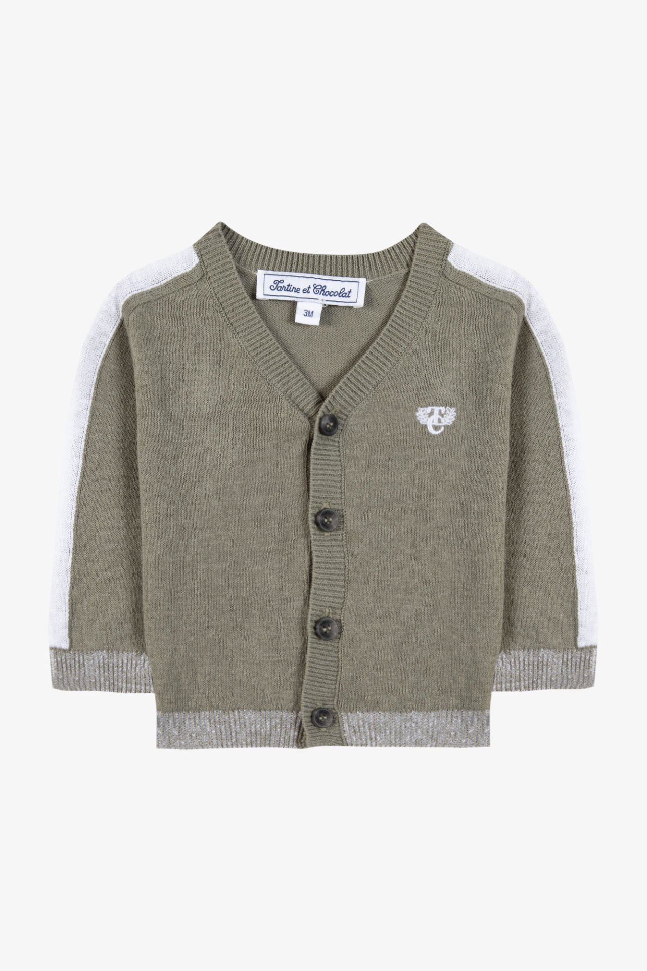 Erkek Bebek Keten Hırka