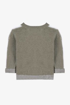 Erkek Bebek Keten Hırka