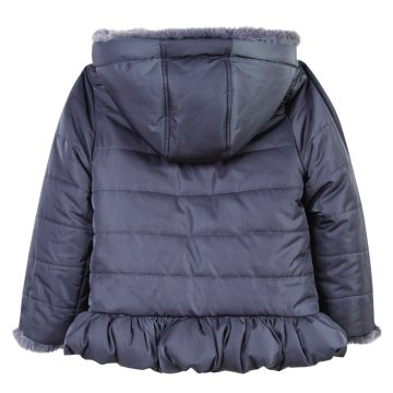 Kız Çocuk Çift Taraflı Dudun Mont