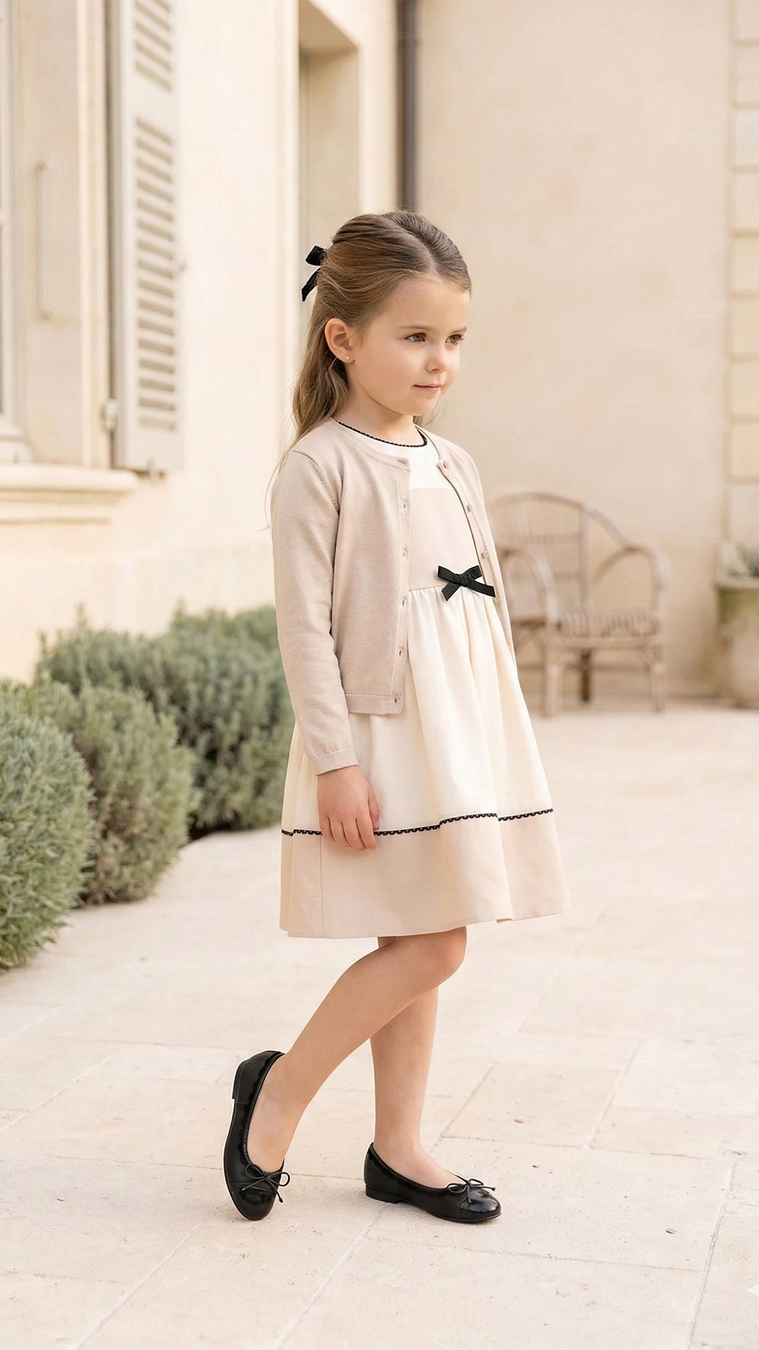 Kız Çocuk Siyah Babet