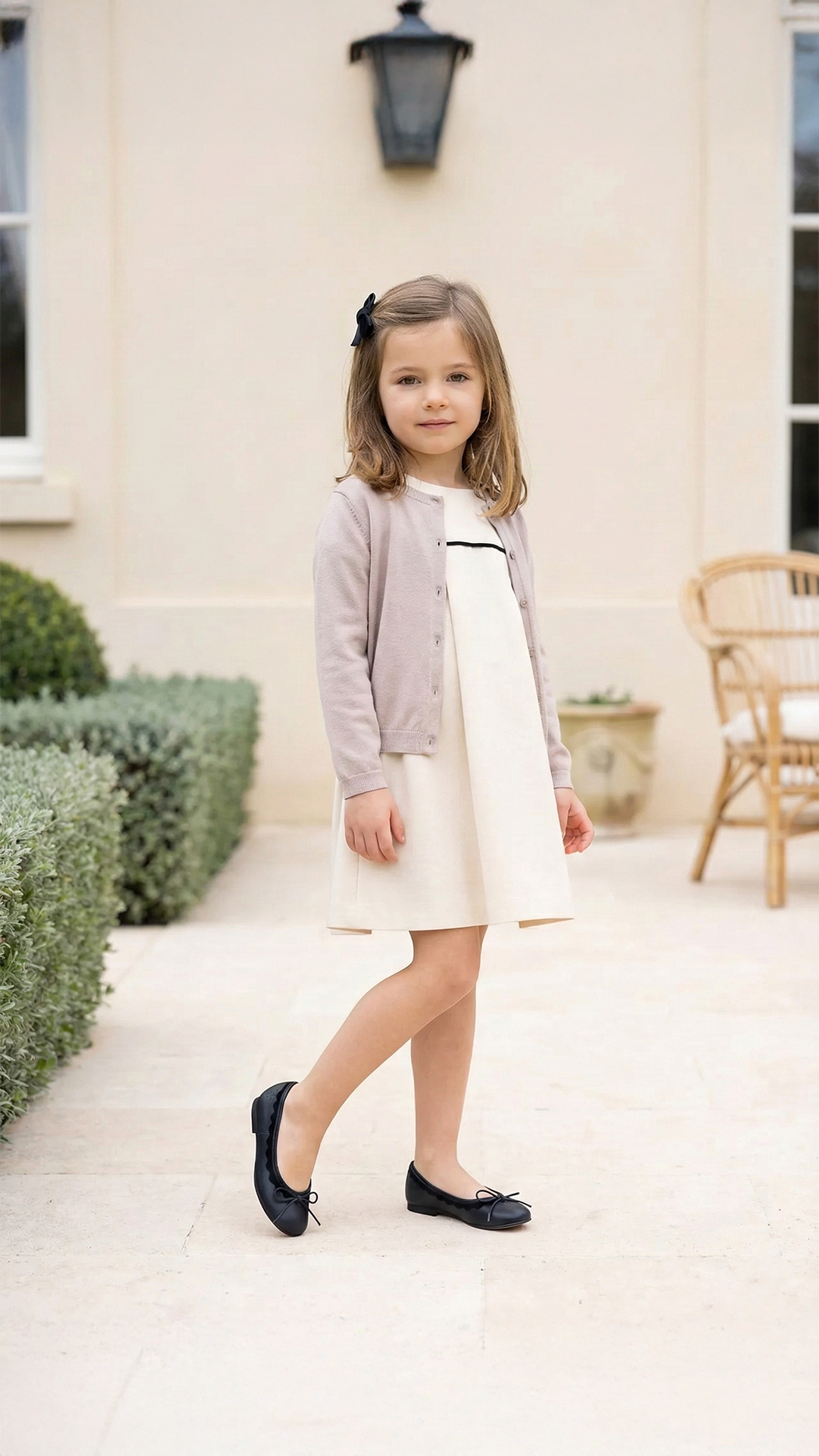 Kız Çocuk Lacivert Babet