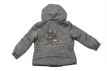 Kız Çocuk Kayak Montu Silver