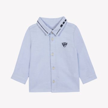 Erkek Bebek Mavi Ceremonie Gömlek