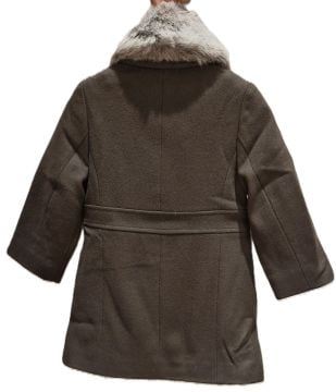 Kız Çocuk Yün Manto