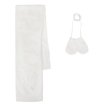 Kız Bebek Atkı Eldiven Set
