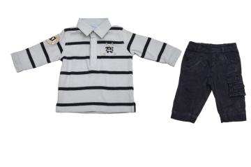 Erkek Bebek Polo Yaka T-Shirt