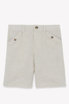 Erkek Çocuk Keten Şort