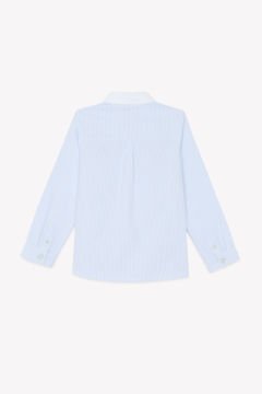Erkek Çocuk Mavi Çizgili Ceremonie Gömlek