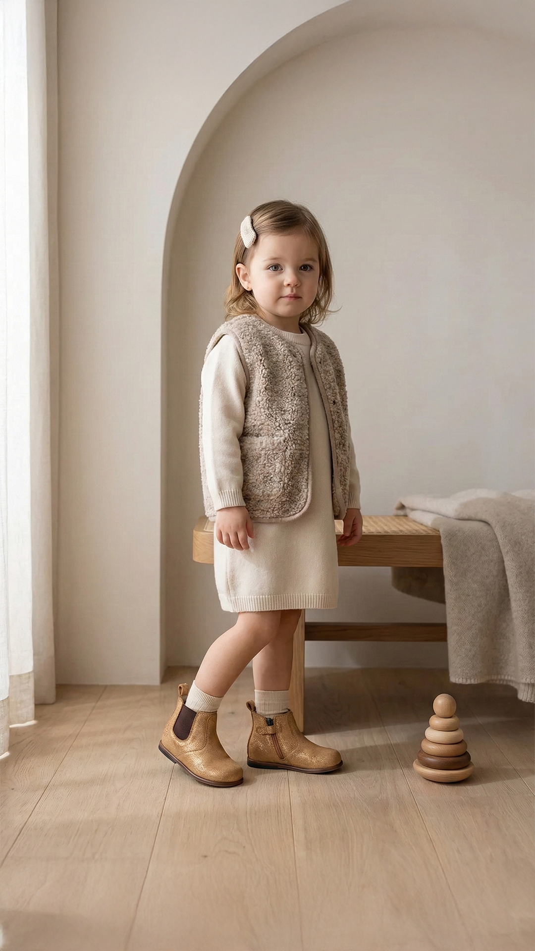 Kız Bebek Pırıltılı Bot